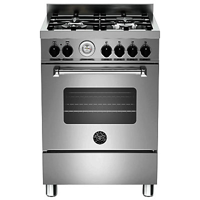 Bertazzoni MAS604MFES Dual Fuel Single Range Cooker Stainless Steel